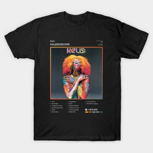 Kelis - Kaleidoscope Tracklist Album T-Shirt